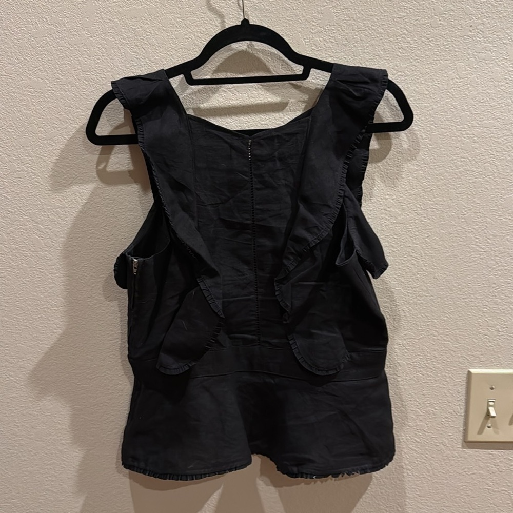 MCGUIRE LINEN TOP - Picture 4 of 4